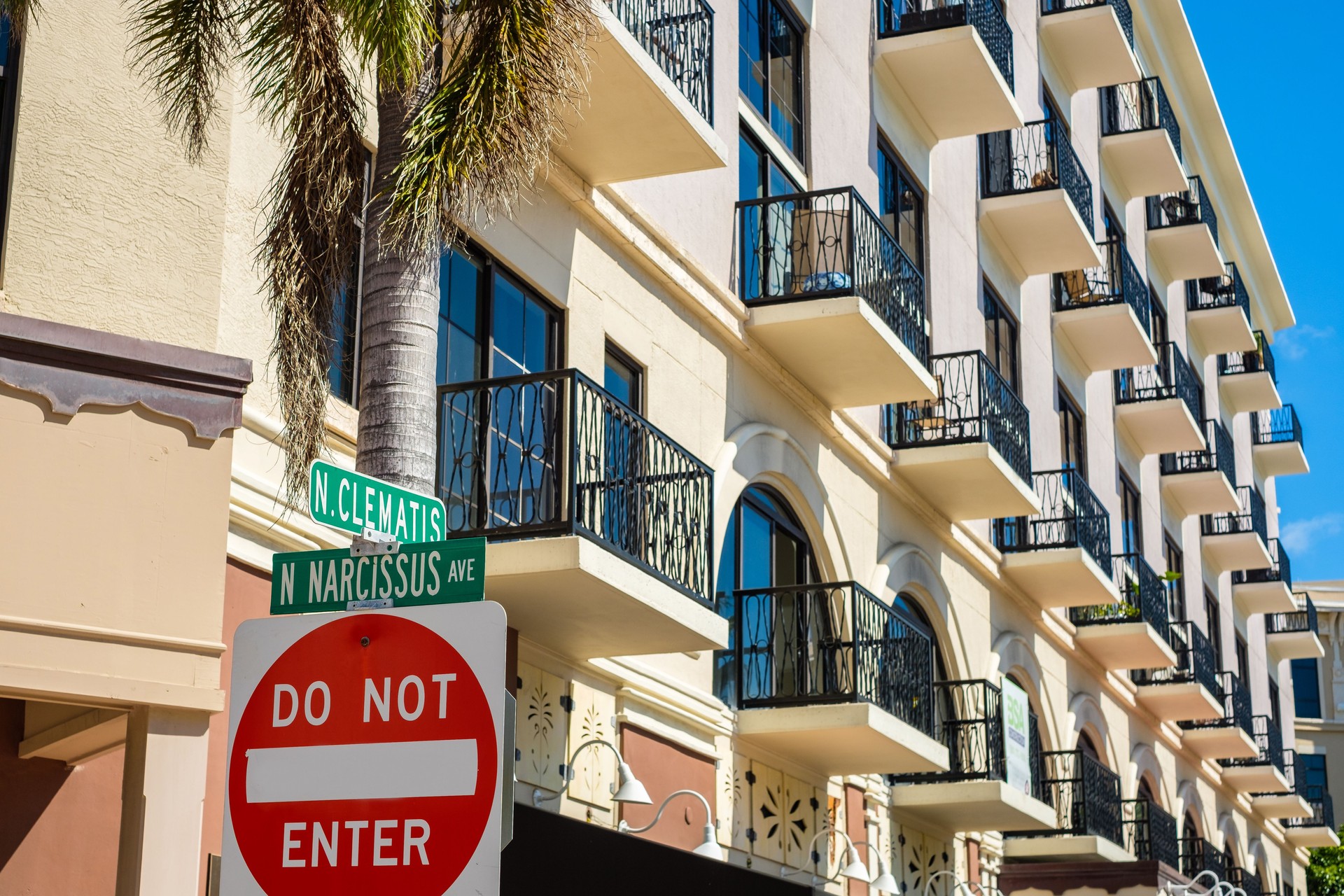Downtown West Palm Beach Cityscape
